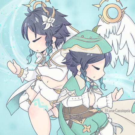 Watercolor Sample - Venti